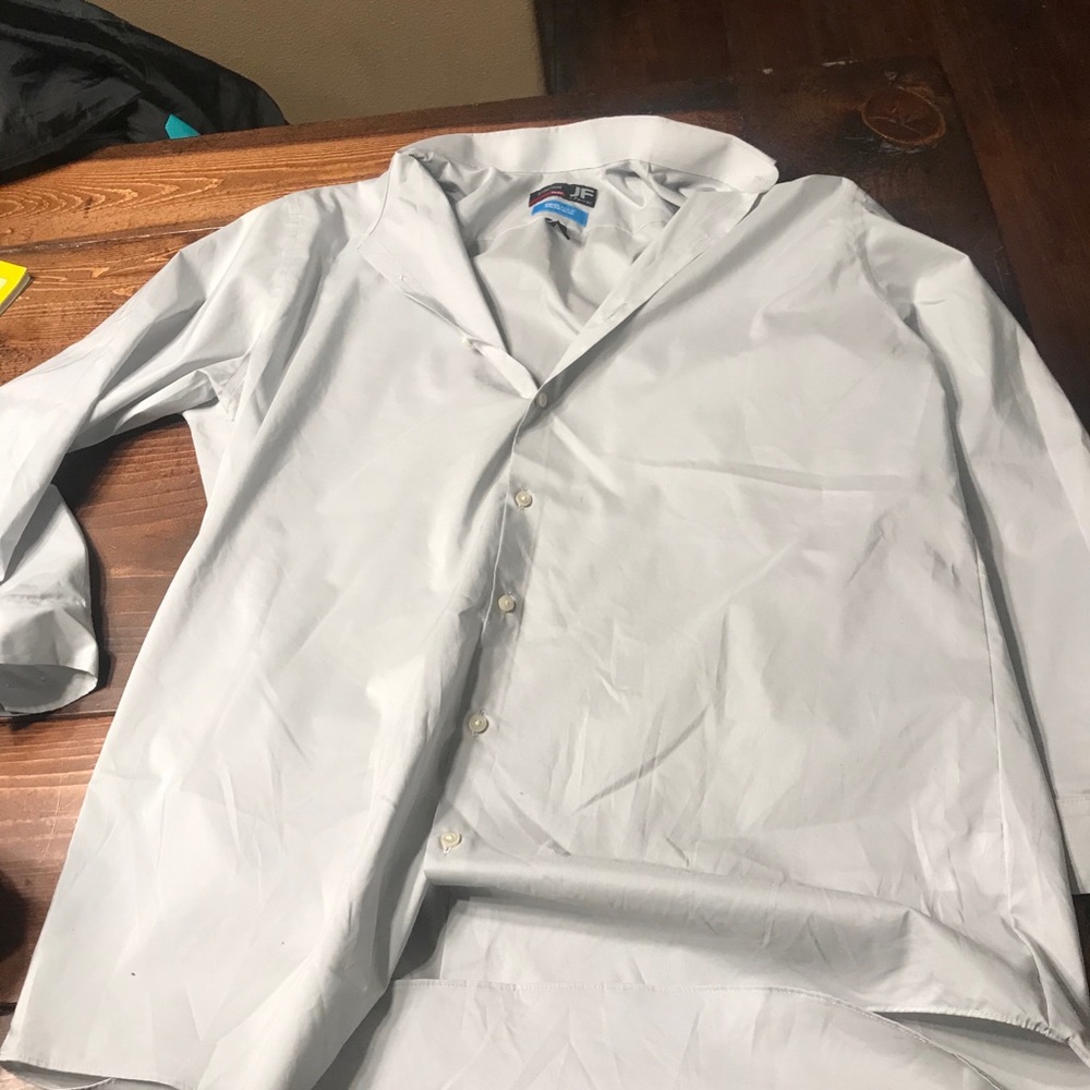 Light grey button J ferrar